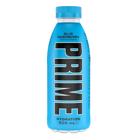 Prime Blue Raspberry Hydration Drink, 500ml