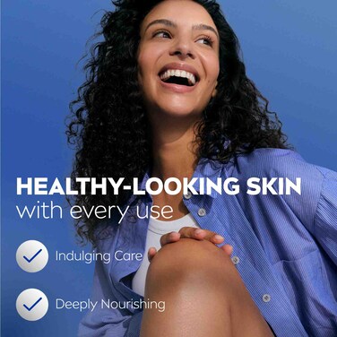 NIVEA Smoothing 48H Body Lotion with Deep Moisture Serum & Shea Butter for Dry Skin, 400ml