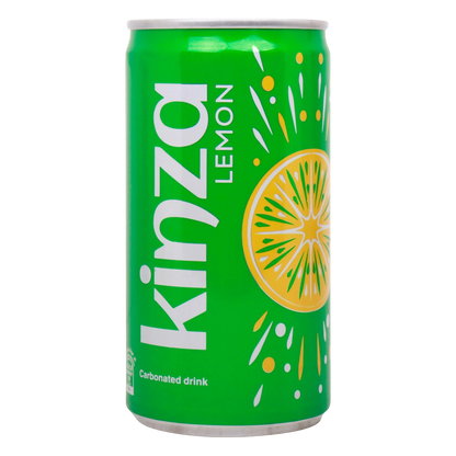 Kinza Lemon Soft Drink Can, 185ml