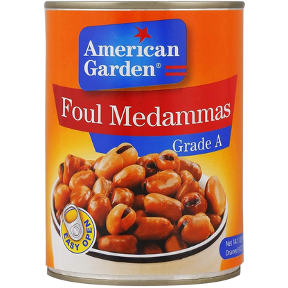 American Garden Beans Foul Medammes (Easy Open Lids), 400g