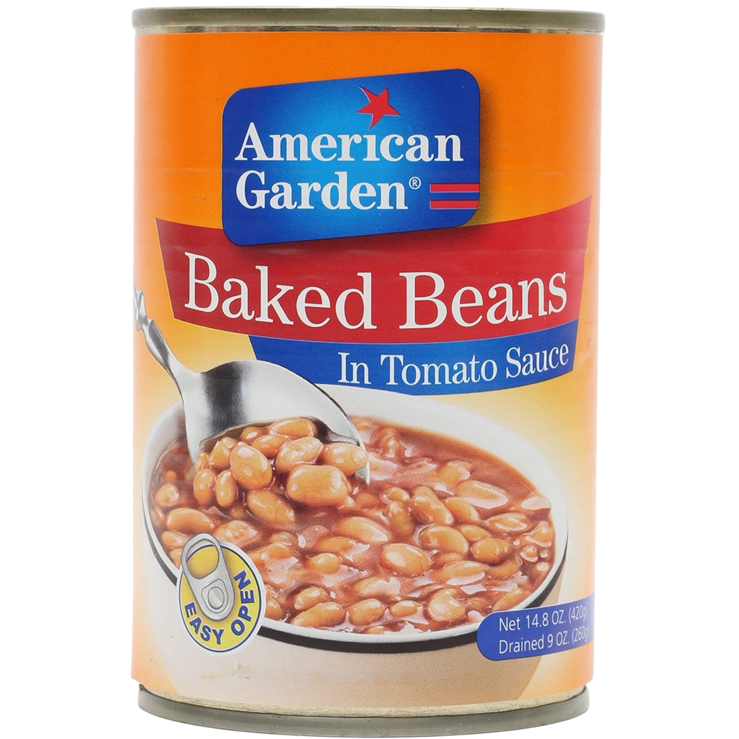 American Garden Baked Beans (Easy Open Lids), 420g