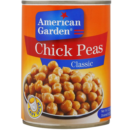 American Garden Chick Peas (Easy Open Lids), 400g