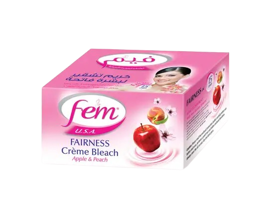 FEM CREME BLEACH - APPLE & PEACH 100 GM