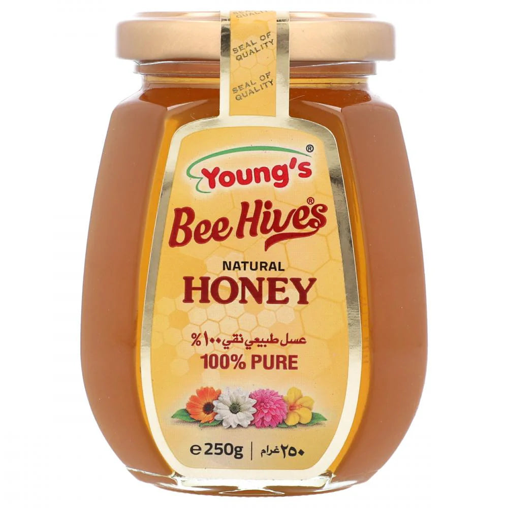Young's Bee Hives Natural Honey 125g