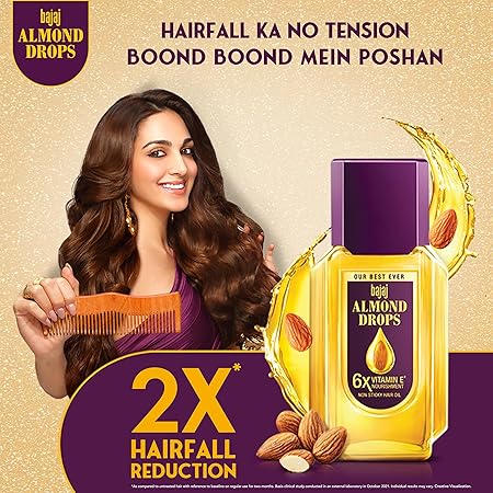 Bajaj Almond Drops Hair Oil, 500ml