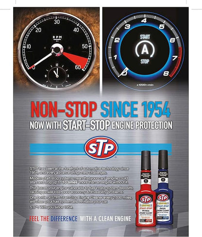 STP Start-Stop Petrol Engine Cleaner Designed To Help Start-Stop Engines Run Better For Longer (200 Ml)