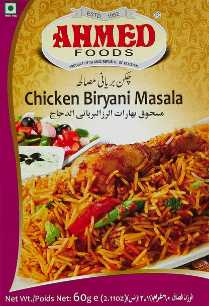 Ahmed Foods Chicken Biryani Masala, 60g