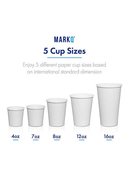 Fiji Pack 7 Oz Paper Cups, 50 Pieces