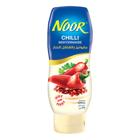 Noor Chili Mayonnaise Squeezy Bottle, 425ml