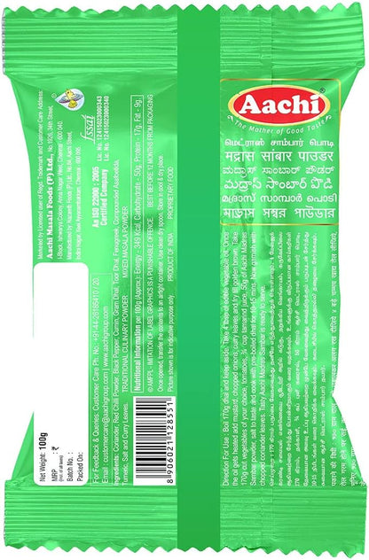 AACHI MADRAS SAMBAR POWDER 100gm