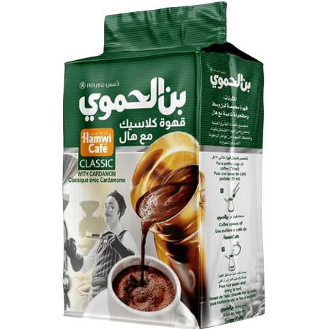 Hamwi Coffee Bright with Light Cardamom, 180g