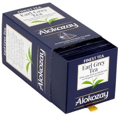 Alokozay Earl Grey Pyramid Tea Bag, 20 Pieces, 50g