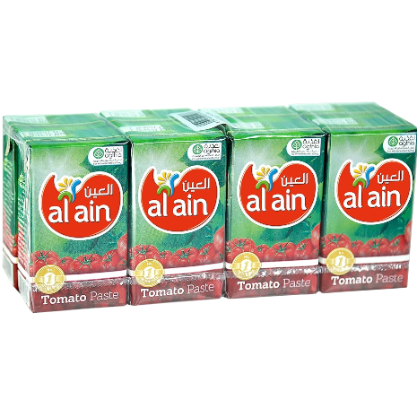 Alain Regular Tomato Paste, 8x135g