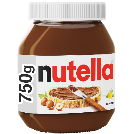 Nutella Ferrero Hazelnut Cream, 825g