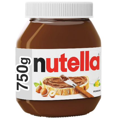 Nutella Ferrero Hazelnut Cream, 825g