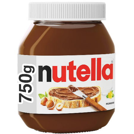 Nutella Ferrero Hazelnut Cream, 825g