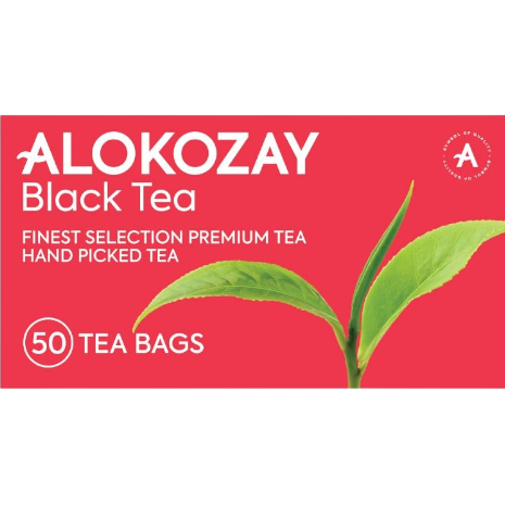ALOKOZAY BLACK TEA 50 TEA BAGS