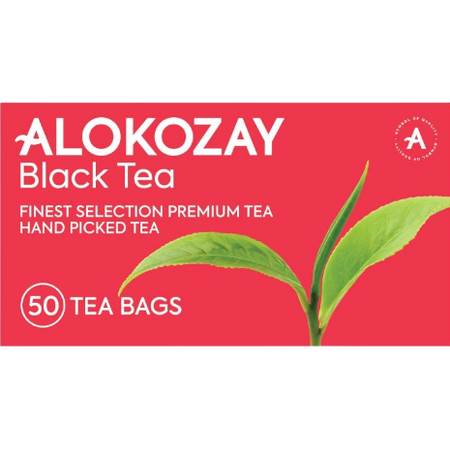 ALOKOZAY BLACK TEA 50 TEA BAGS
