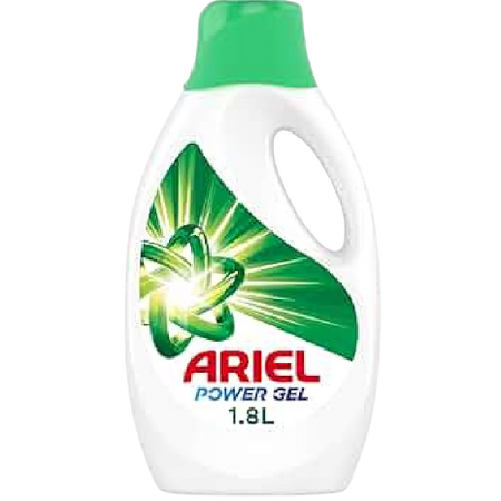 Ariel Power Gel Liquid Detergent Original, 1.8L