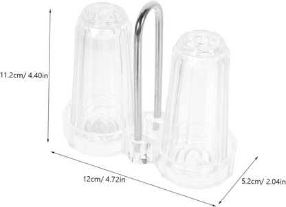 ACRYLIC SALT & PEPPER JAR 4pcs ARC21591