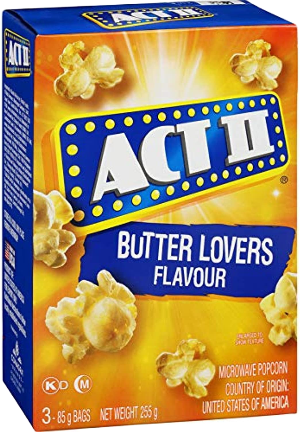 ACT II BUTTER POPCORN 255gm