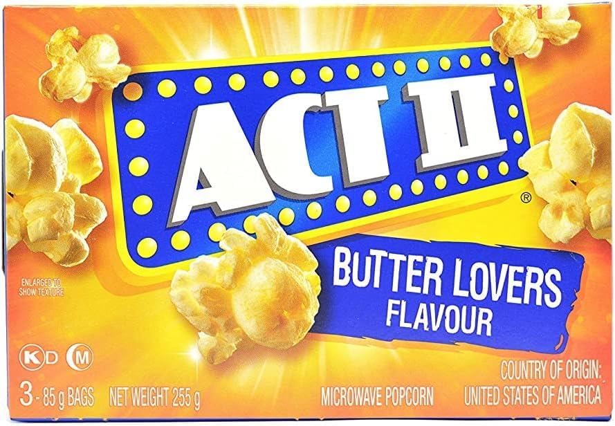 ACT II BUTTER POPCORN 255gm