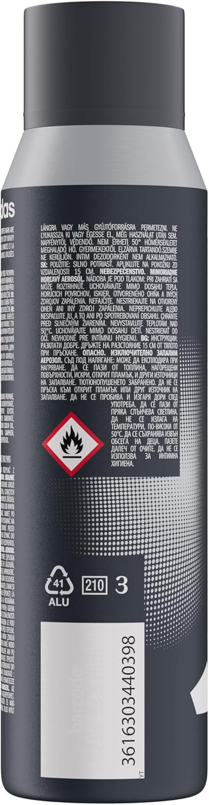 ADIDAS INVISIBLE BODYSPRAY 150ml