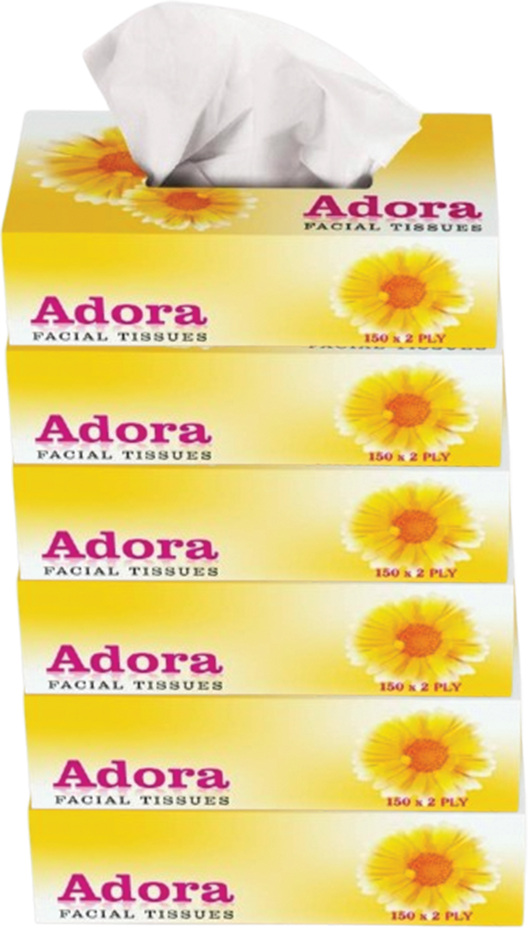 ADORA FACIAL TISSUE 6x150Sheet
