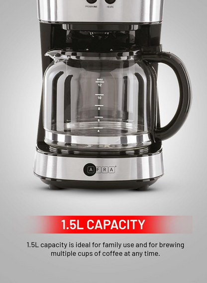 AFRA COFFEE MAKER AF-15900CMKSS