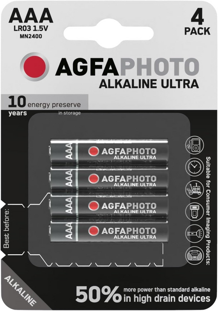 AGFAPHOTO ALKALINE LR6 AA BATTERY