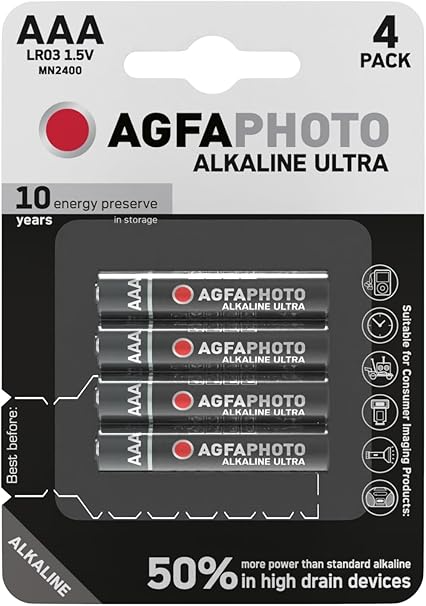AGFAPHOTO ALKALINE LR6 AA BATTERY