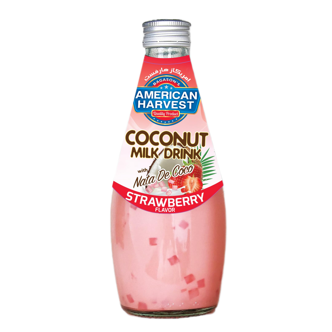 AH COCONUT MILK DRINK STRAWBERRY 290ml