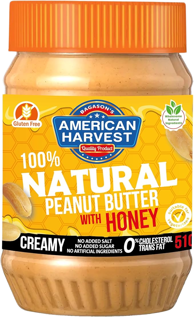 AH HONEY PEANUT BUTTER 510gm
