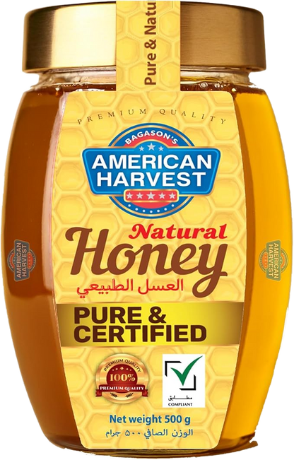 AH NATURAL HONEY 500gm