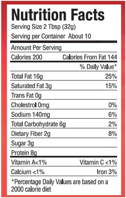 AH PEANUT BUTTER CREAM 340gm