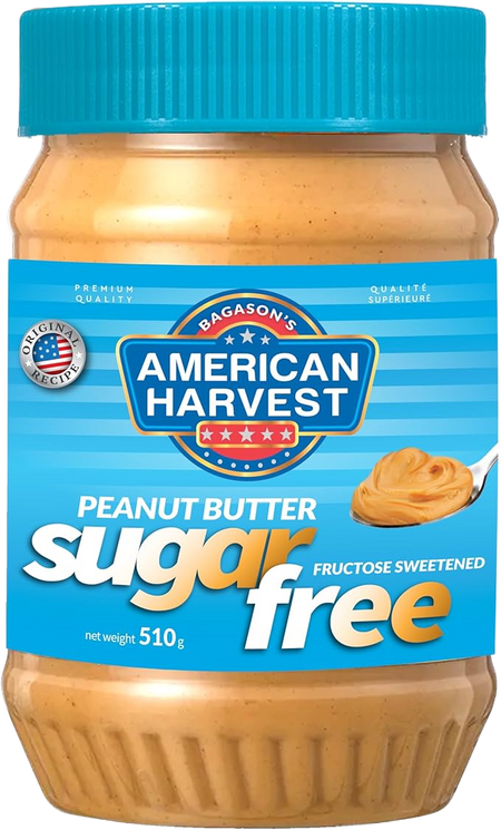 AH PEANUT BUTTER SUGR FREE 510gm