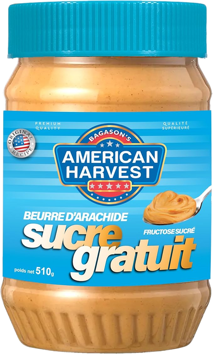 AH PEANUT BUTTER SUGR FREE 510gm