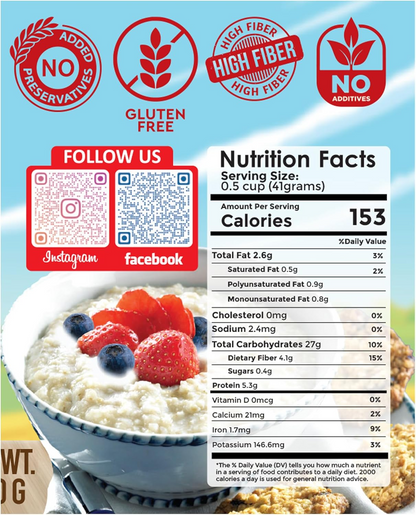 AH STEEL CUT OATS 1Kg
