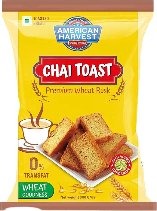 AH WHEAT CHAI TOAST 2x300gm