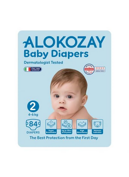 ALOKOZAY BABY DIPERS 4-6KG 84DP