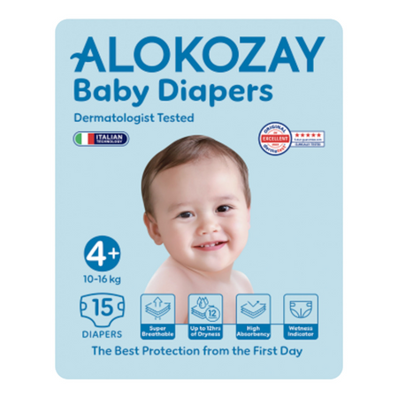 ALOKOZAY BABY DIPERS 4+ 15D