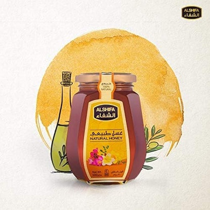 ALSHIFA NATURAL HONEY 500gm