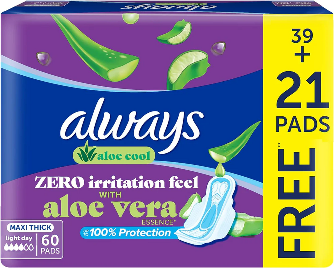 ALWAYS ALOE VERA 60PADS