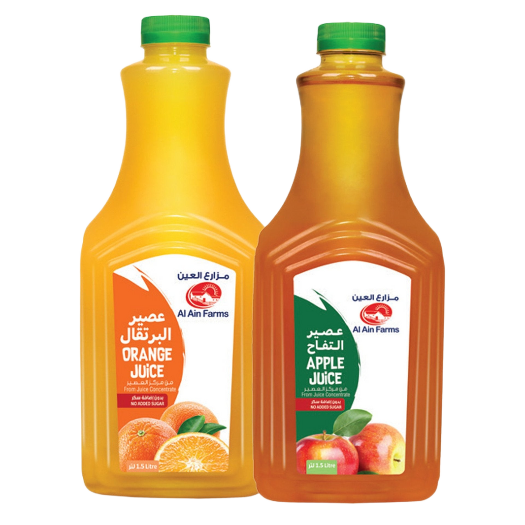 AL AIN ASSORTED JUICE 2x1.5Ltr