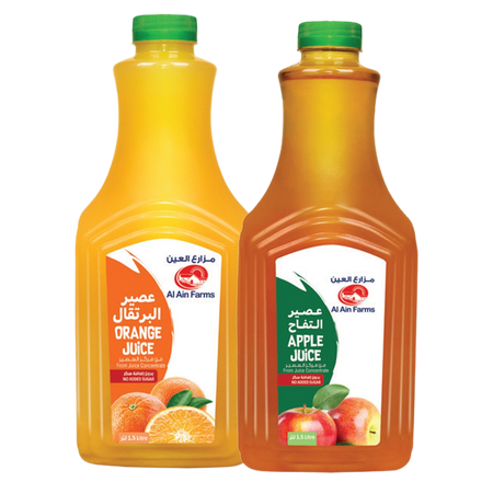 AL AIN ASSORTED JUICE 2x1.5Ltr