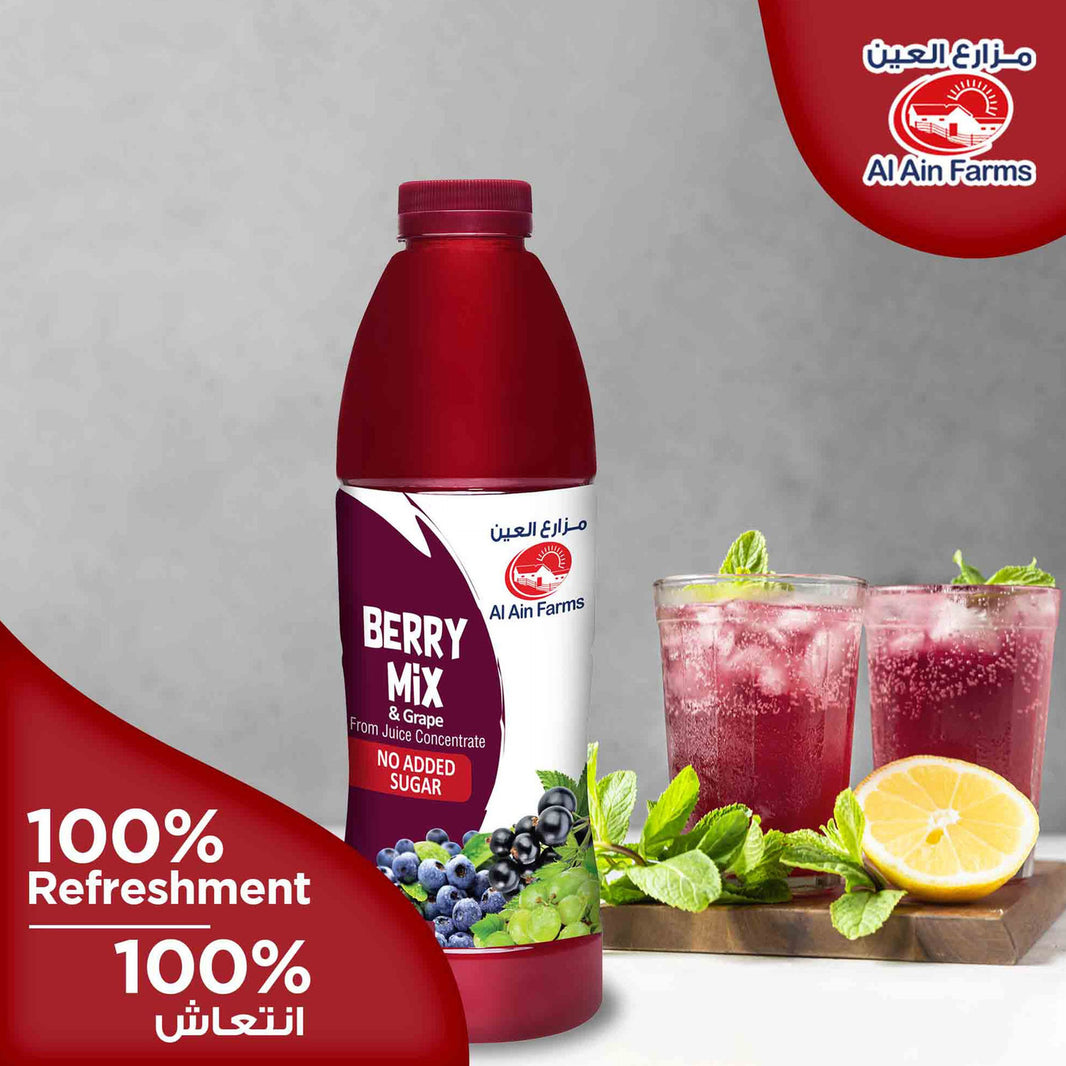 AL AIN GRAPE BERRY MIX JUICE 1Ltr