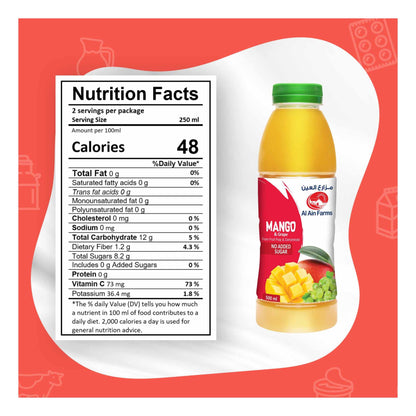 AL AIN MANGO & GRAPE DRINK 500ml