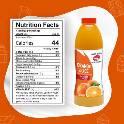 AL AIN ORANGE JUICE 1Ltr