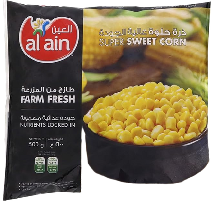 AL AIN SUPER SWEET CORN 500gm