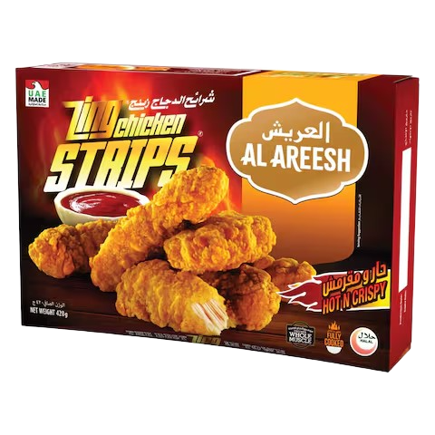 AL AREESH CHICKEN STRIPS 420gm
